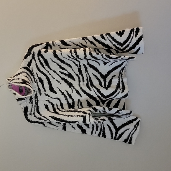 H&M Sweaters - Zebra Print Turtleneck Sweater